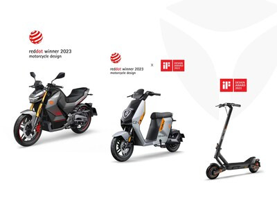 Электромобиль Yadea получил немецкую награду Red Dot Awards 2023 и iF DESIGN AWARDs 