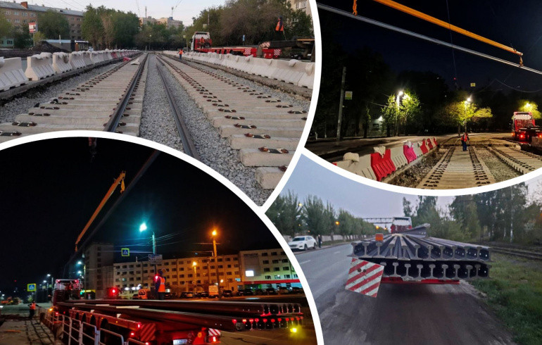 В центре Челябинска впервые уложат 25-метровые рельсы