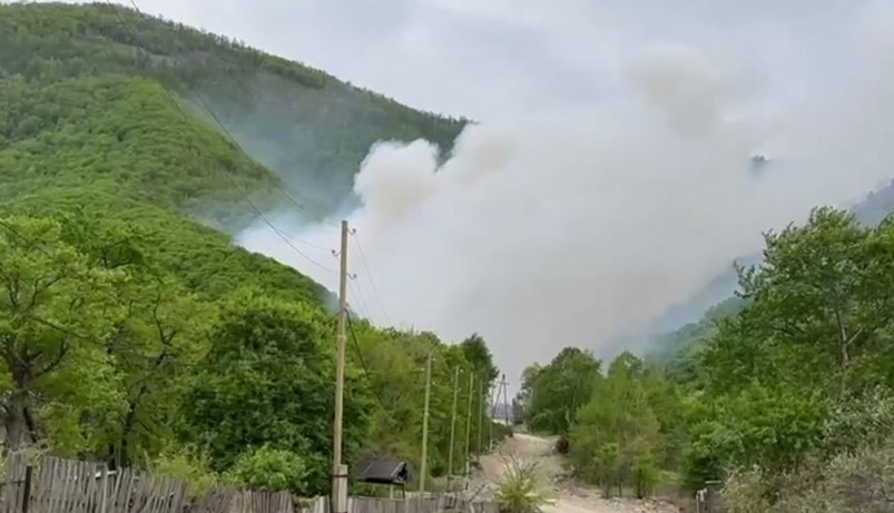 Природоохранная прокуратура организовала проверку из-за пожара на мусорном полигоне в Дальнегорске