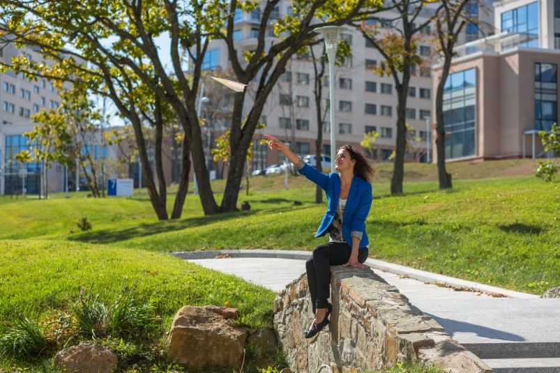 Студентка ДВФУ: Это один из лучших вузов в Приморье, а может, и во всей России!