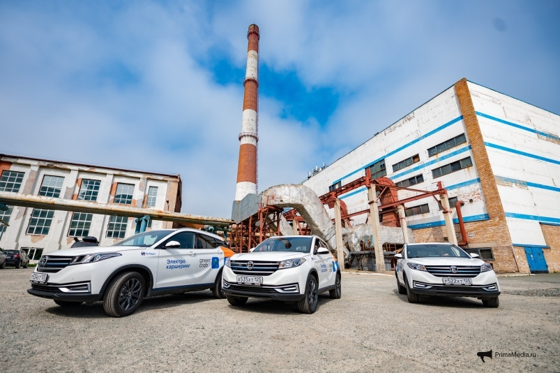 Автопарк “Приморских тепловых сетей” пополнился тремя электромобилями