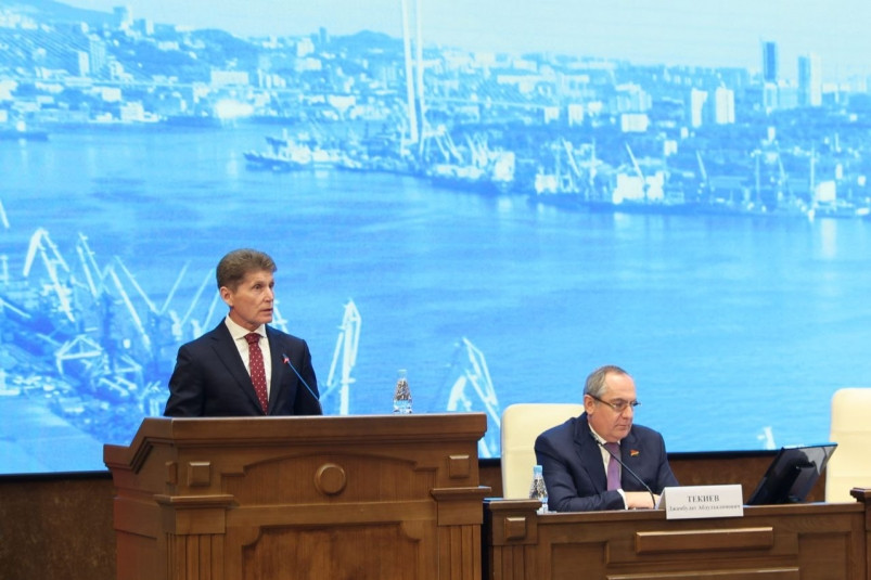 Олег Кожемяко выступил с отчетом перед депутатами ЗС ПК за 2022 год – итоги