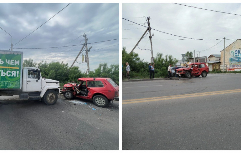 В Челябинской области водитель «Нивы» погиб в лобовом столкновении с грузовиком