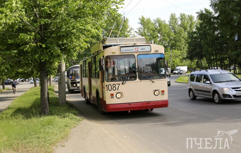 В Челябинске на выходные изменится маршрут двух популярных троллейбусов