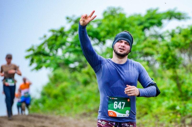 Участники трейлового полумарафона Leo.Run испытали свои силы и защитили леопарда