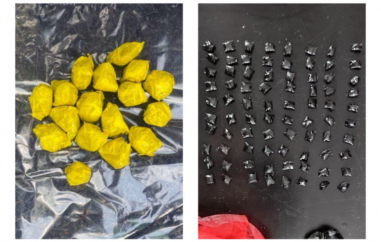 Челябинские полицейские задержали наркодилеров со 130 свёртками наркотиков