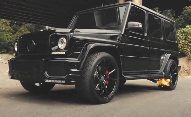 На продажу выставлен уникальный Mercedes G-Class c 900-сильным V12