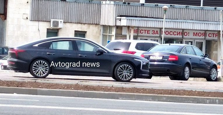 Появились первые фотоснимки новой модели Lada на основе китайского авто