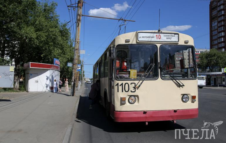 На выходные в Челябинске изменится маршрут пяти троллейбусов