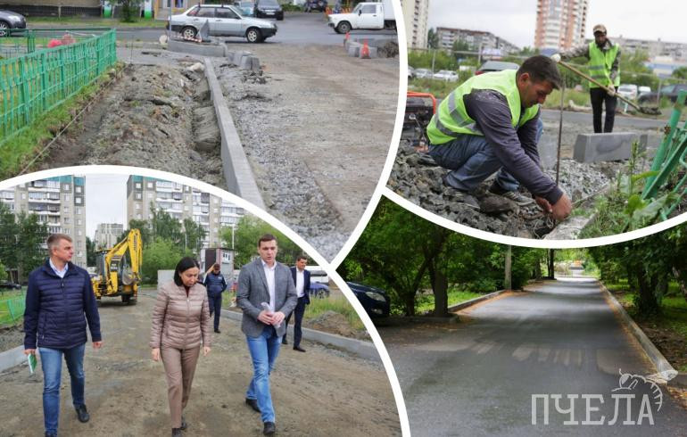 В Челябинске до конца года отремонтируют 300 тысяч «квадратов» межквартальных проездов