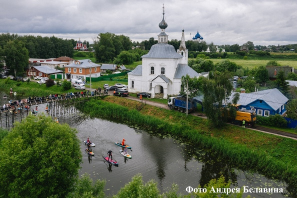 Суздаль САП – в городе состоялся очередной SUP-фестиваль 