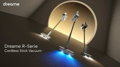Dreame представляет свои мощные вертикальные пылесосы серии R в Юго-Западной Европе 