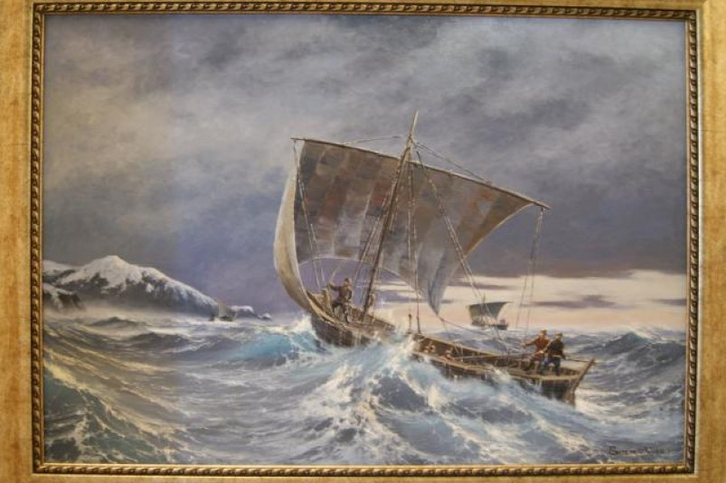 Выставка картин известного художника-мариниста Валерия Шиляева открылась во Владивостоке