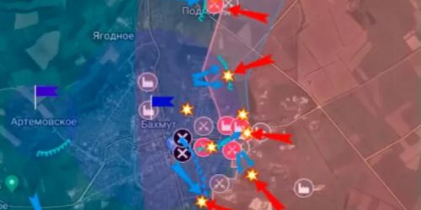 Соледар, Бахмут — самые свежие новости на сегодня 17 января: наступление на Бахмут (Артемовск), карта боев к этому часу