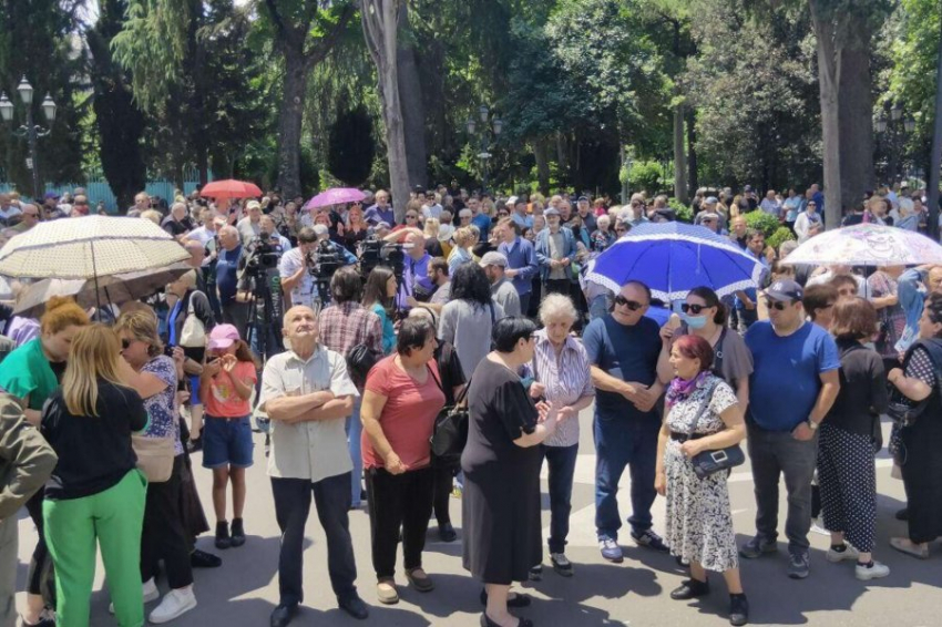 В Грузии акция протеста