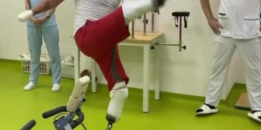 Роман Костомаров показал первые тренировки после операции 30.06.23