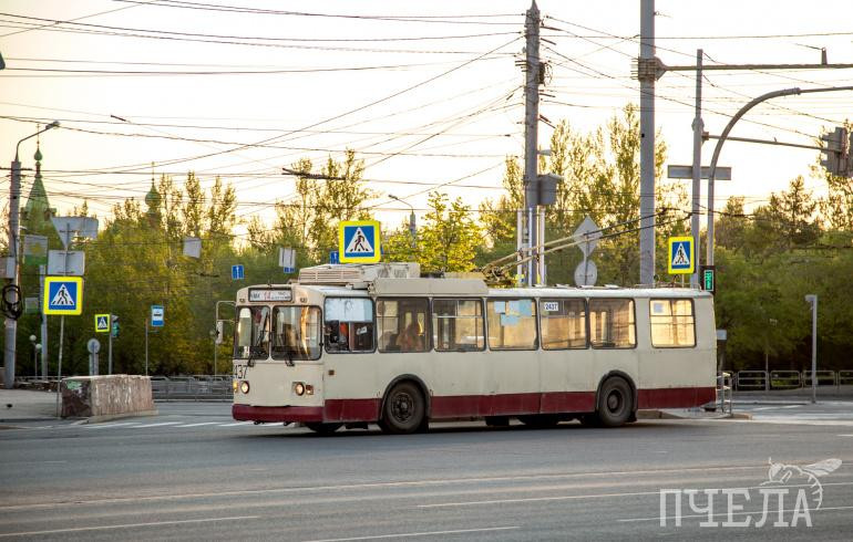 В Челябинске на два месяца закроют движение троллейбусов в сторону ЧМЗ