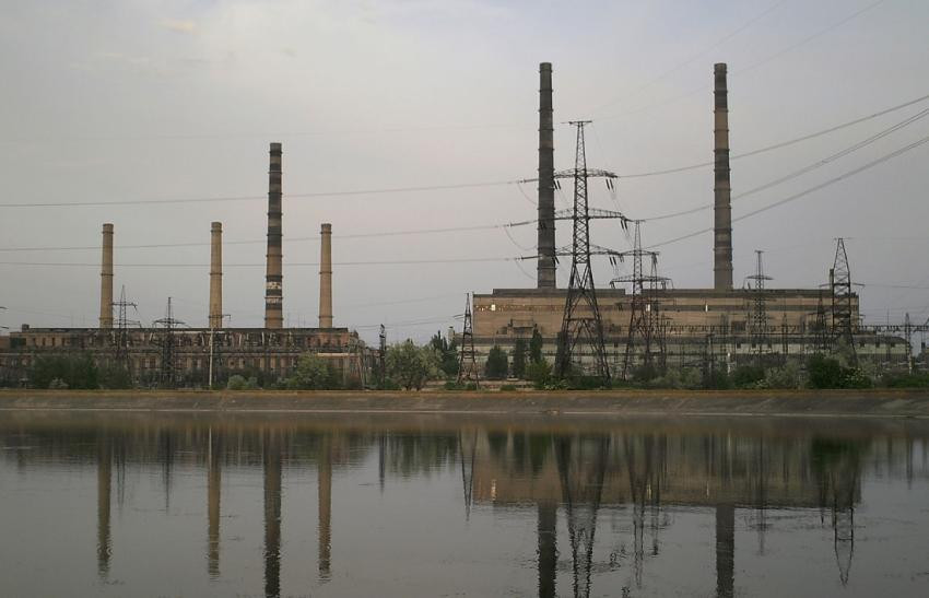 На подконтрольной Украине ТЭС в Донецкой области произошло обрушение перекрытий