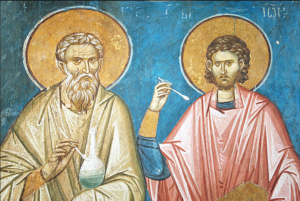 Православная церковь 11 июля 2023 года чтит память святых Кира и Иоанна, Сергия и Германа, а также Павла