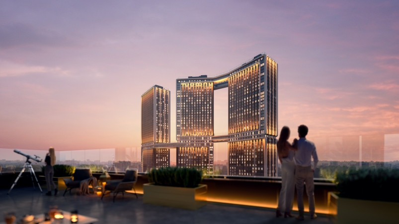 Романтическое событие. Как встретить новый день на высоте