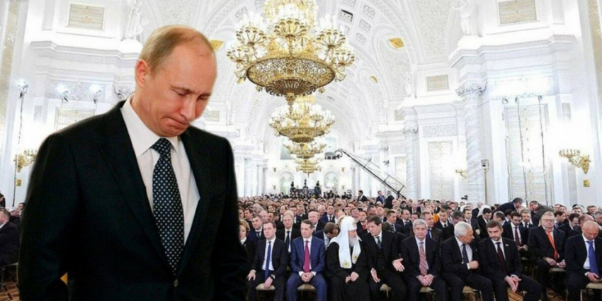 «Необходимо задержать несколько сотен чиновников» — у Путина осталось всего два варианта как избавить Россию от правящей элиты