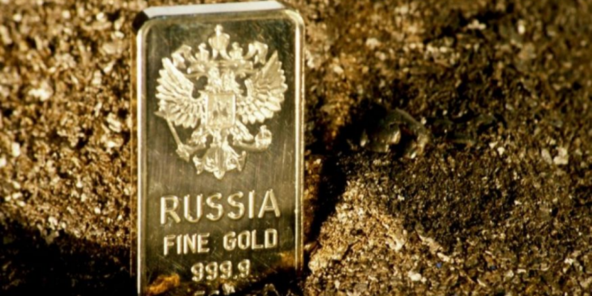 Российские золотодобытчики отказываются продавать золото ЦБ России с дисконтом