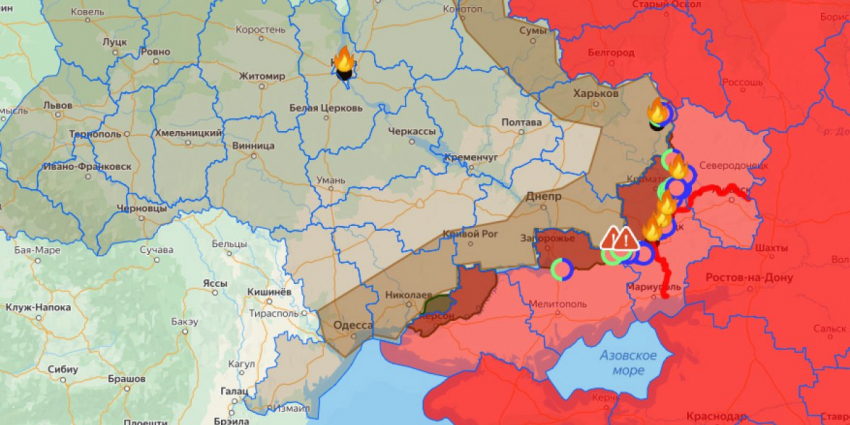 Срочные новости с Украины. Наступление ВСУ на Кременском, Запорожском и Херсонском фронтах. Карта боев. Война на Украине сегодня 13.07.2023