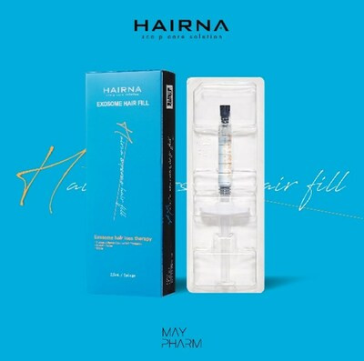 Maypharm выпускает первый экзосомальный наполнитель для волос из жировых клеток – HAIRNA 