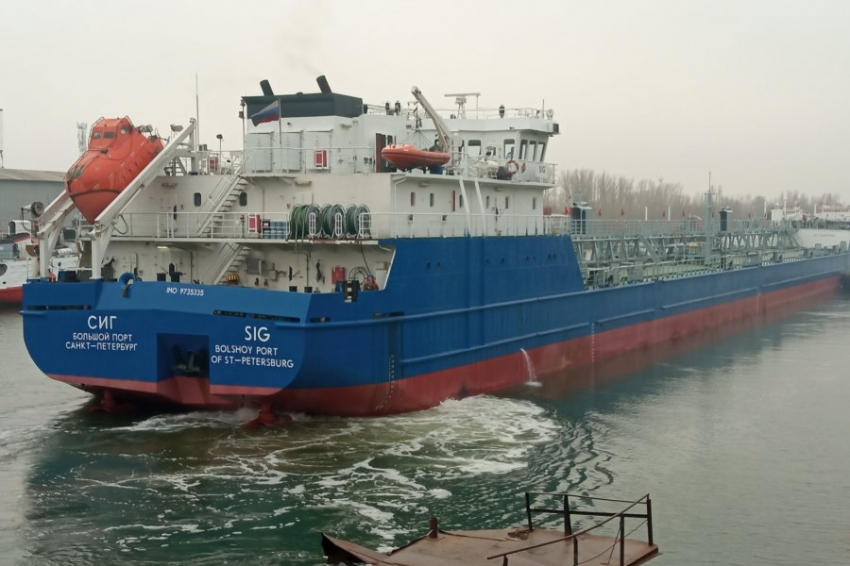 «Росморречфлот»: Восстановительные работы на атакованном Украиной танкере «Сиг» приостановлены