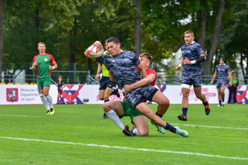 Сергей Шойгу передал приветственный адрес участникам CISM по регби-7 