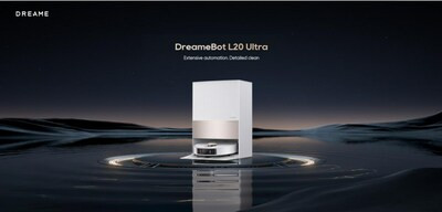Модель L20 Ultra от Dreame Technology с 1-й в отрасли технологией MopExtend на базе ИИ 