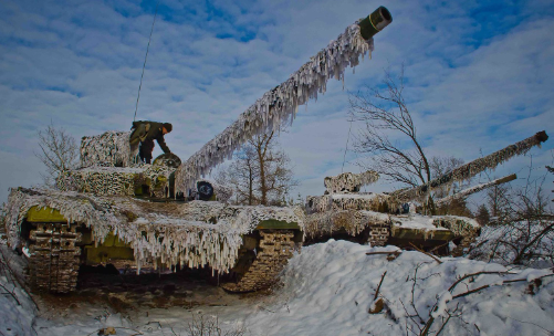 Полковник Матвейчук назвал военную технику, которая неэффективна зимой