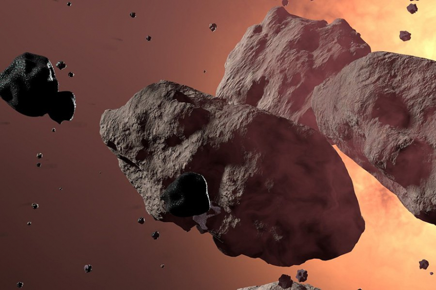 Астероиды могут скрывать ранее не встречавшиеся элементы из таблицы Менделеева