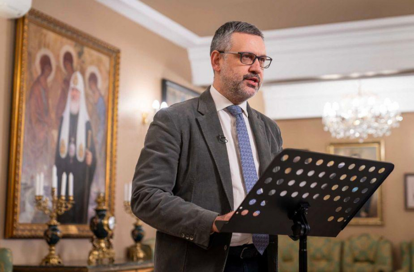 Изображение патриарха Кирилла появилось на иконе «Троица» Андрея Рублева