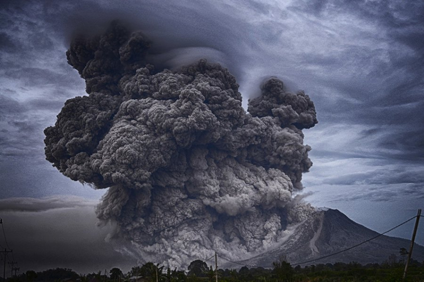 Извержение Хунга-Тонга Хунга-Хаапай истощило озоновый слой