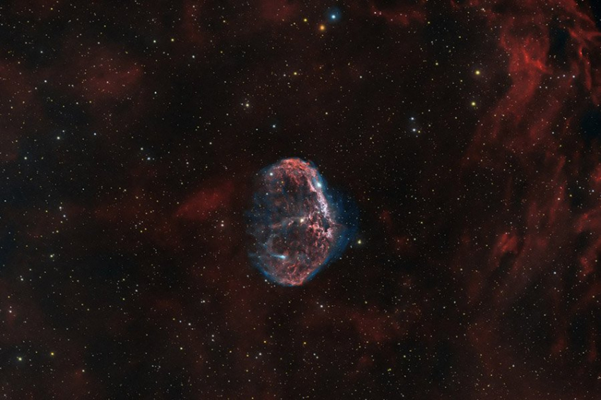 JWST впервые обнаружил углекислый газ у кентавра