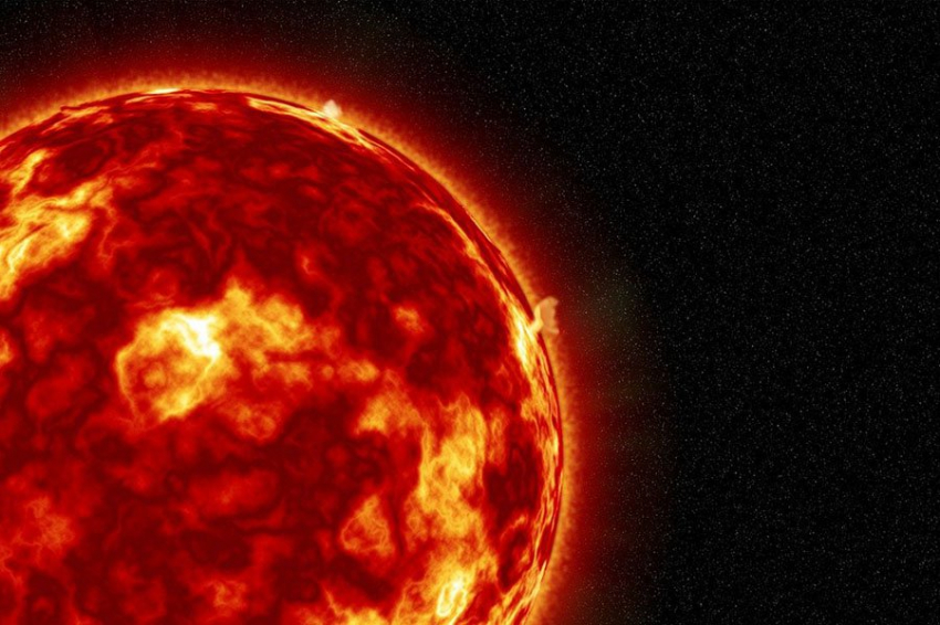 Впервые ученые обнаружили на Солнце излучение, подобное сиянию