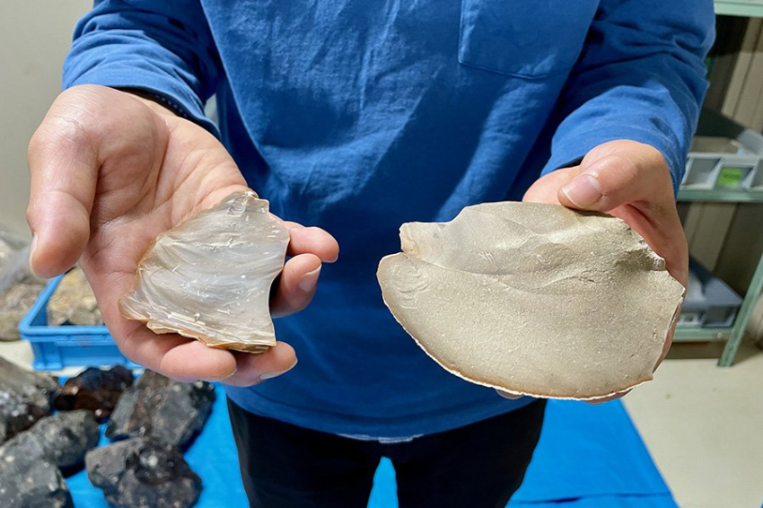 Люди палеолита понимали свойства горных пород для изготовления каменных орудий