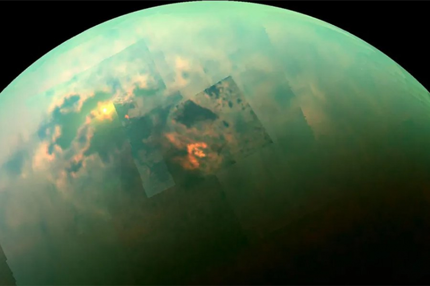 «Волшебные острова» на Титане, вероятно, представляют собой сотовые углеводородные айсберги