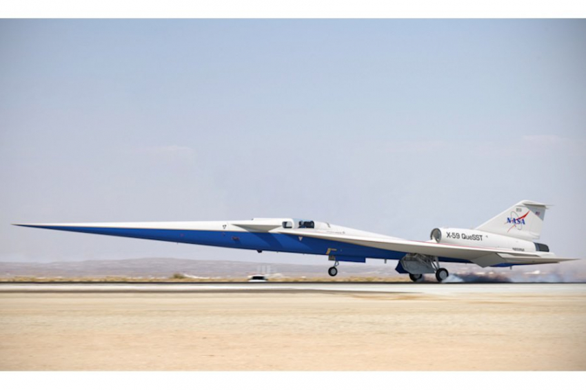 НАСА продемонстрирует новый «бесшумный» сверхзвуковой самолет X-59