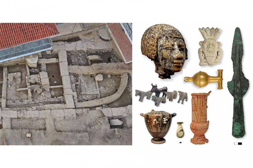 На греческом острове обнаружен великолепный храм Артемиды VII века до нашей эры