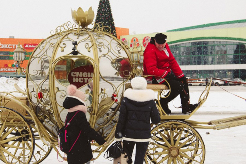 В новогодние праздники в Пензе запустили необычное такси
