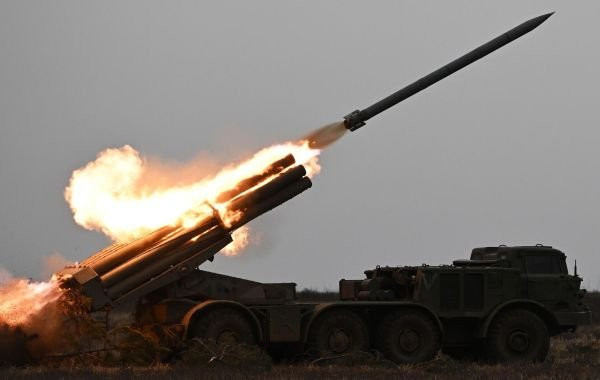 Обновлённая карта боевых действий на Украине по данным на 12:00 мск сегодня, 26.02.2024