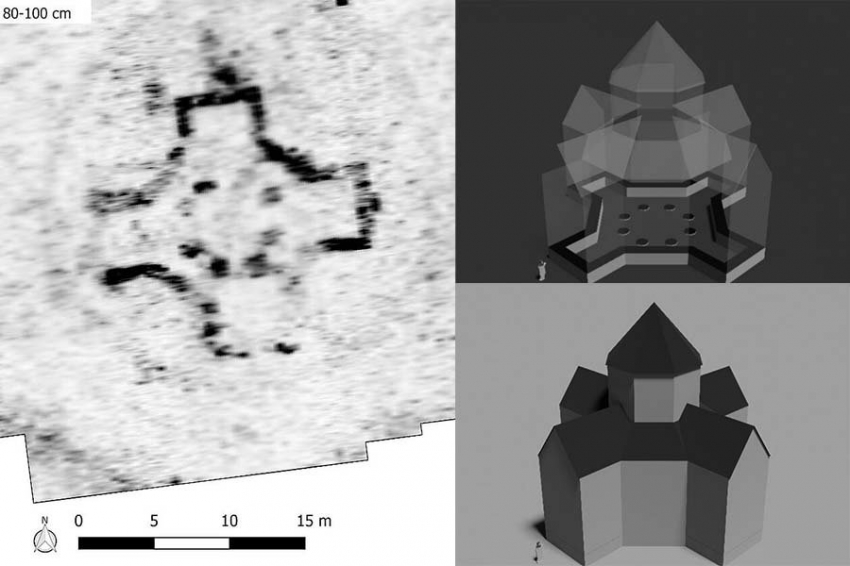 В Германии обнаружено спрятанное под землей 1000 лет назад культовое здание в романском стиле