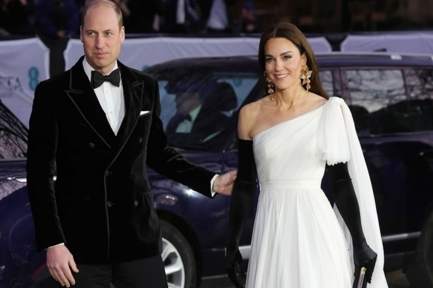 Кейт Миддлтон засекли с принцем Уильямом в магазине в Виндзоре после операции