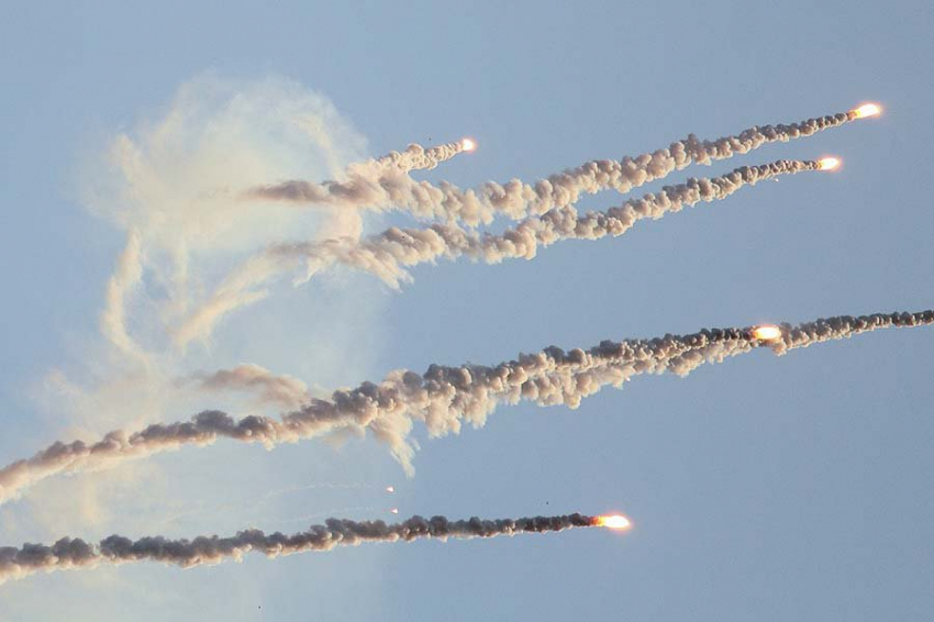 МО: над Белгородской областью уничтожили 10 снарядов РСЗО Vampire