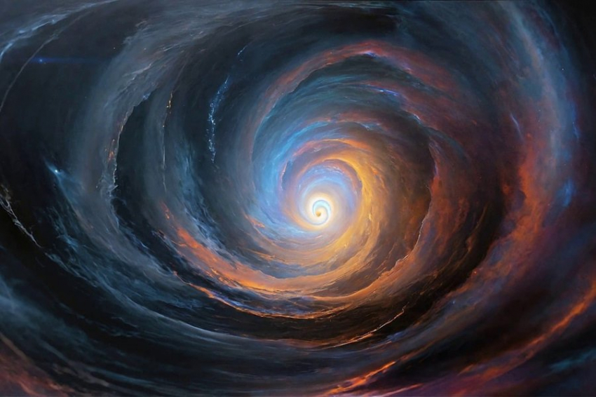 NASA опубликовала видео попадания человека в черную дыру