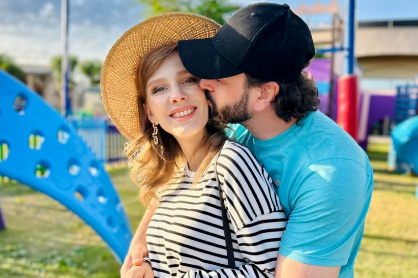 Беременная актриса Арзамасова снялась на новом фото с мужем Авербухом