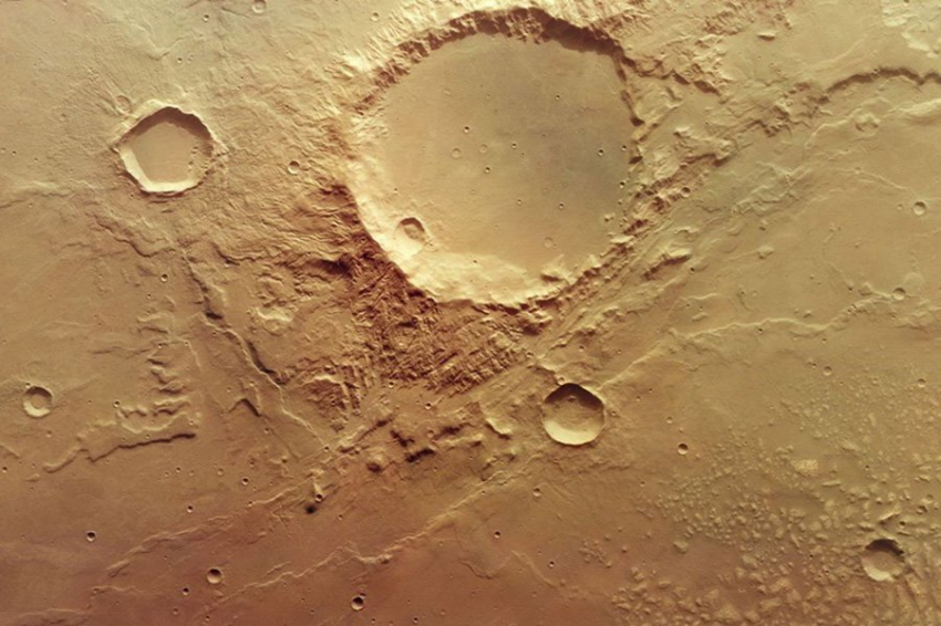 Большинство марсианских метеоритов произошло из пяти кратеров