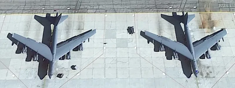 Ядерные силы ВВС США на спутниковых снимках: дальняя бомбардировочная авиация